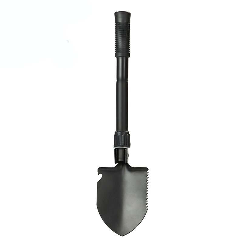 Outdoor portable multi-function camping folding shovel carbon steel tactical garden shovel