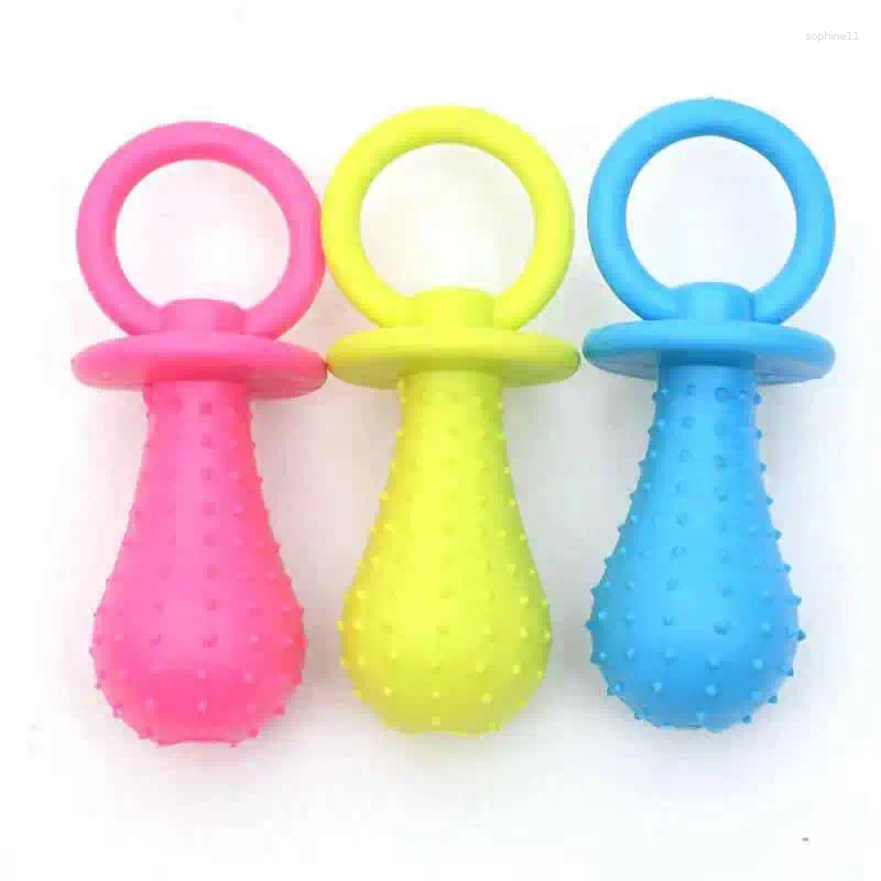 Update Pet Toys For Small Dogs Rubber Resistance To Bite Dog Toy Teeth Cleaning Chew Training Supplies Puppy