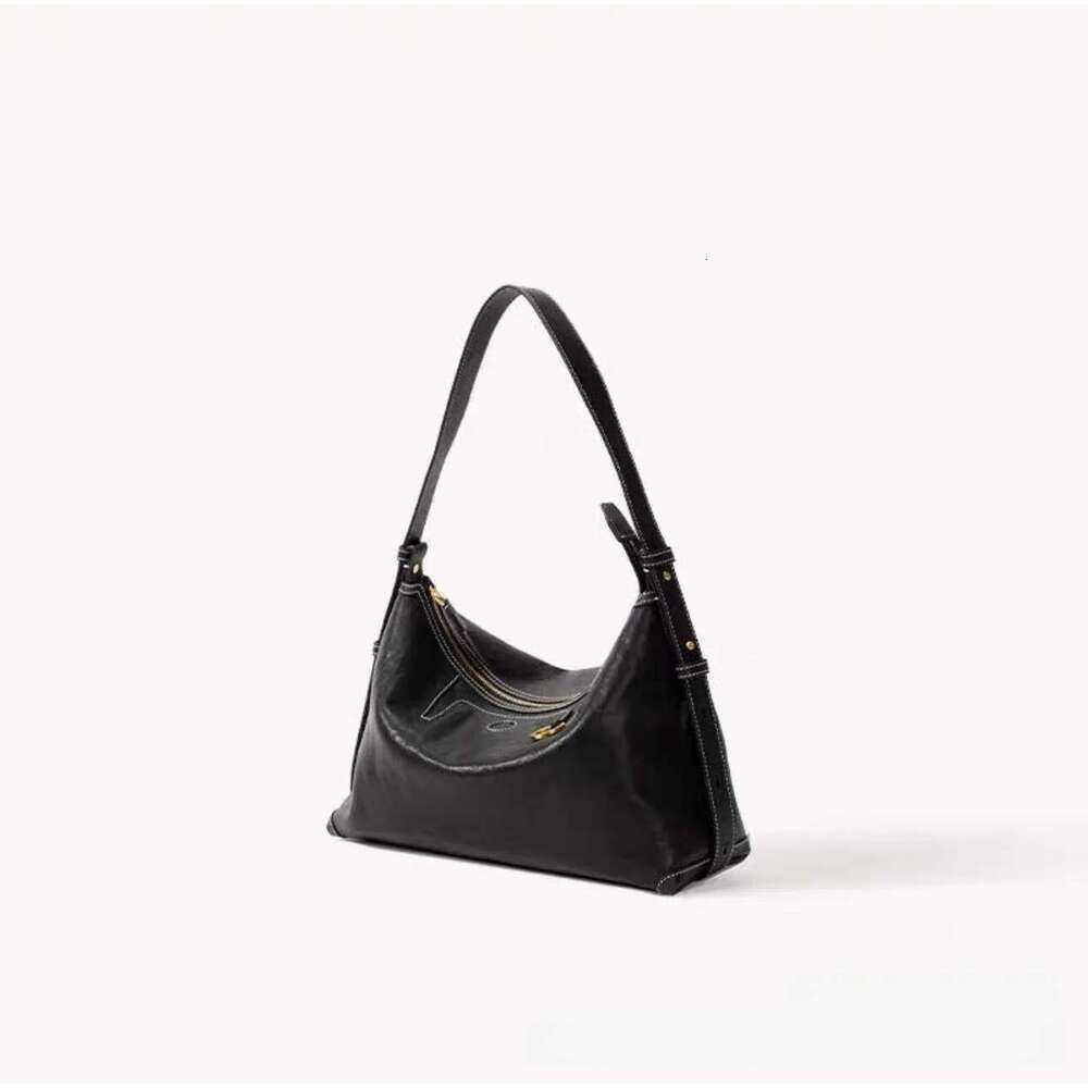 Women's Bags Handbag Down The Pine Track Series Shallow Hobo Commuting Simplechamois Leather Underarm Dumpg Bag For Women