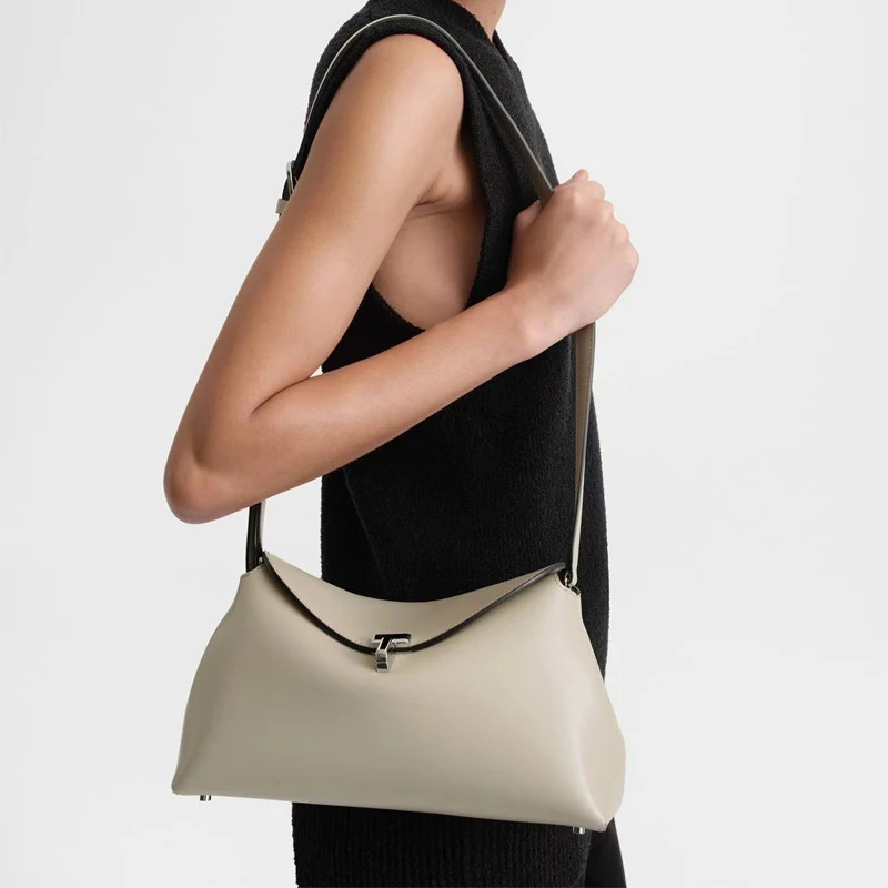 New High-Quality Crossbody Handbag, Fashionable And Versatile Leather Single Shoulder Commuting Women's Pillow Bag