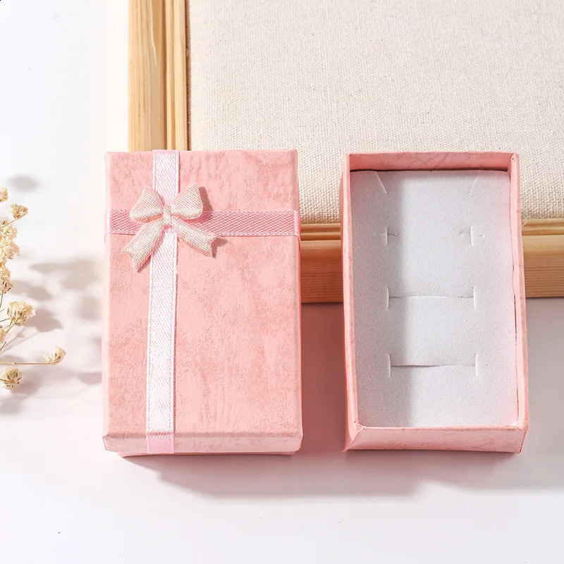 58cm Jewelry Box Packaging Ring and Earrings Boxes Necklace Carrying Cases Dainty Gift for Festival 241225