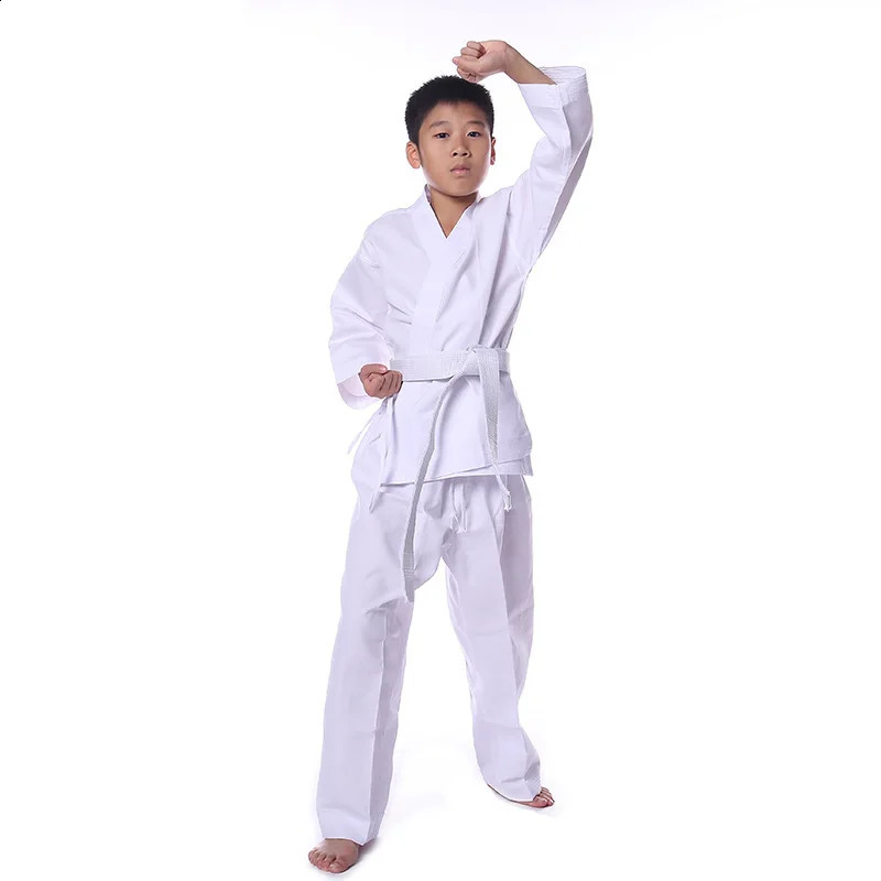 Taekwondo Sportswear Karate Suits For Children Sports Training Suits Adult Karate Uniform Judo Suits Clothes 241230