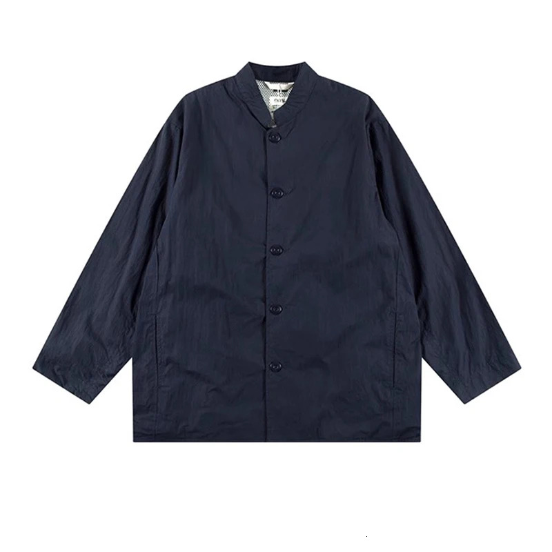 24Ss NANAMICA Japanese City Boy Casual Loose Outdoor Functional Standing Collar Jacket For Men