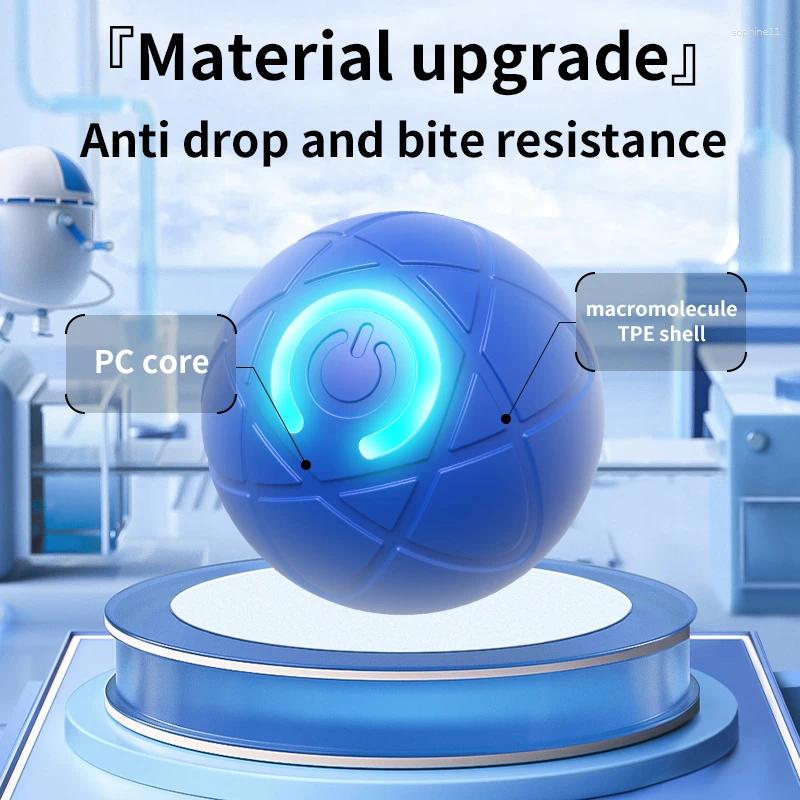 Update Smart Dog Toy Ball Electronic Interactive Pet Moving USB Automatic Companion Jumping For Puppy Birthday Gi