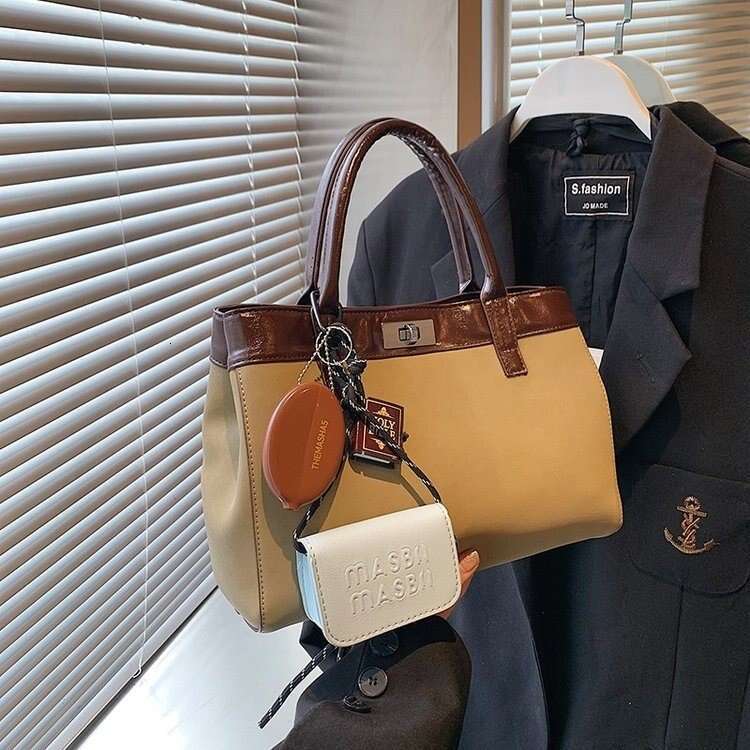 Women's Bags Handbag New Retro Patterned Contrasting High-Quality, And High Sensitivity, One Shoulder Crossbody Women's Designer Bag