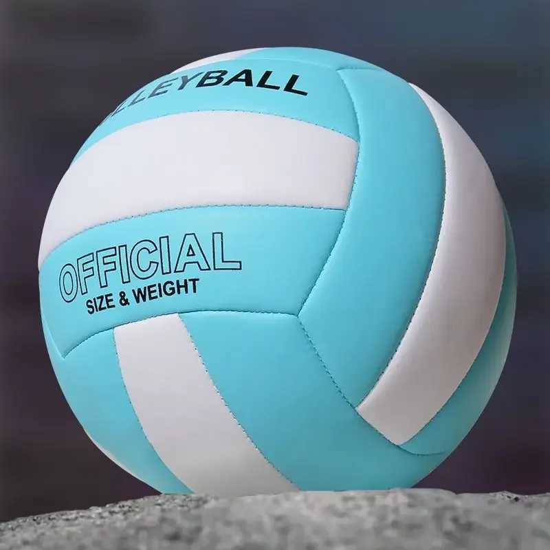 Size 5 Volleyball PVC Wear-resistant Explosion Proof Training Game Ball High Bouncy Machine Seam Beach VolleyballXJ241230