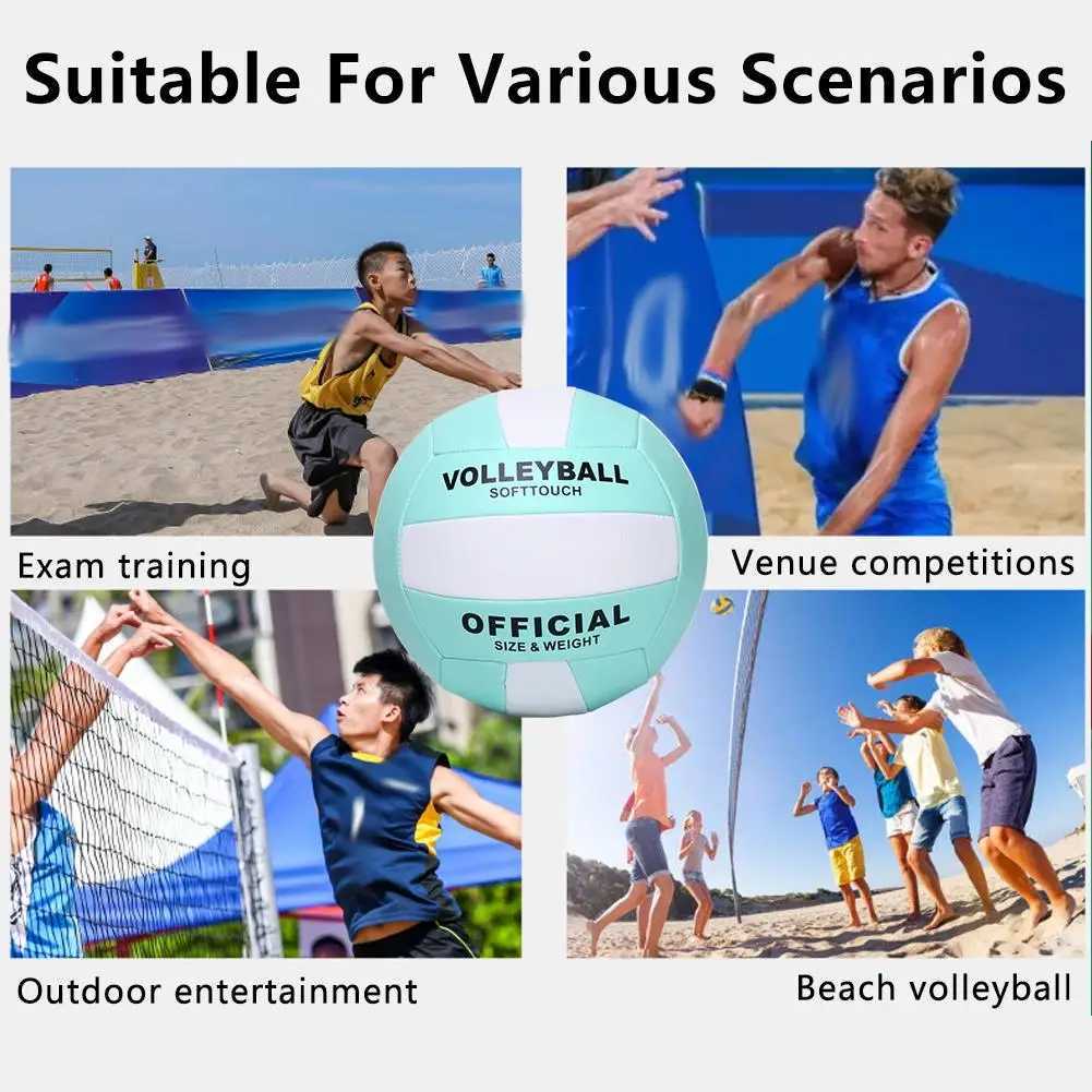 No. 5 PVC Professional Competition Volleyball Outdoor Beach Training Universal Sports Indoor Ball Volleyball Explosion-proo K4U8XJ241230