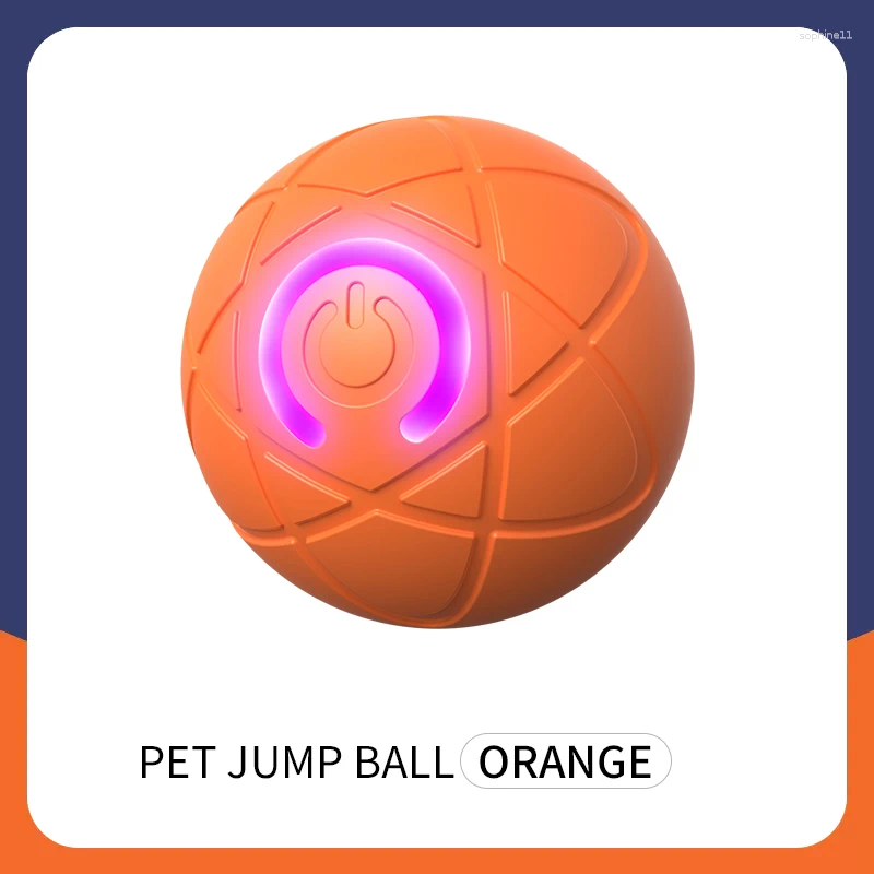 Update Smart Dog Toy Ball Electronic Interactive Pet Moving USB Automatic Companion Jumping For Puppy Birthday Gi