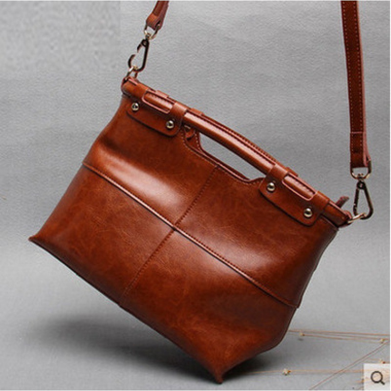 2022 Original Ecological Leather Women's Bag Cross Shoulder Handbag Guangzhou New Rivet