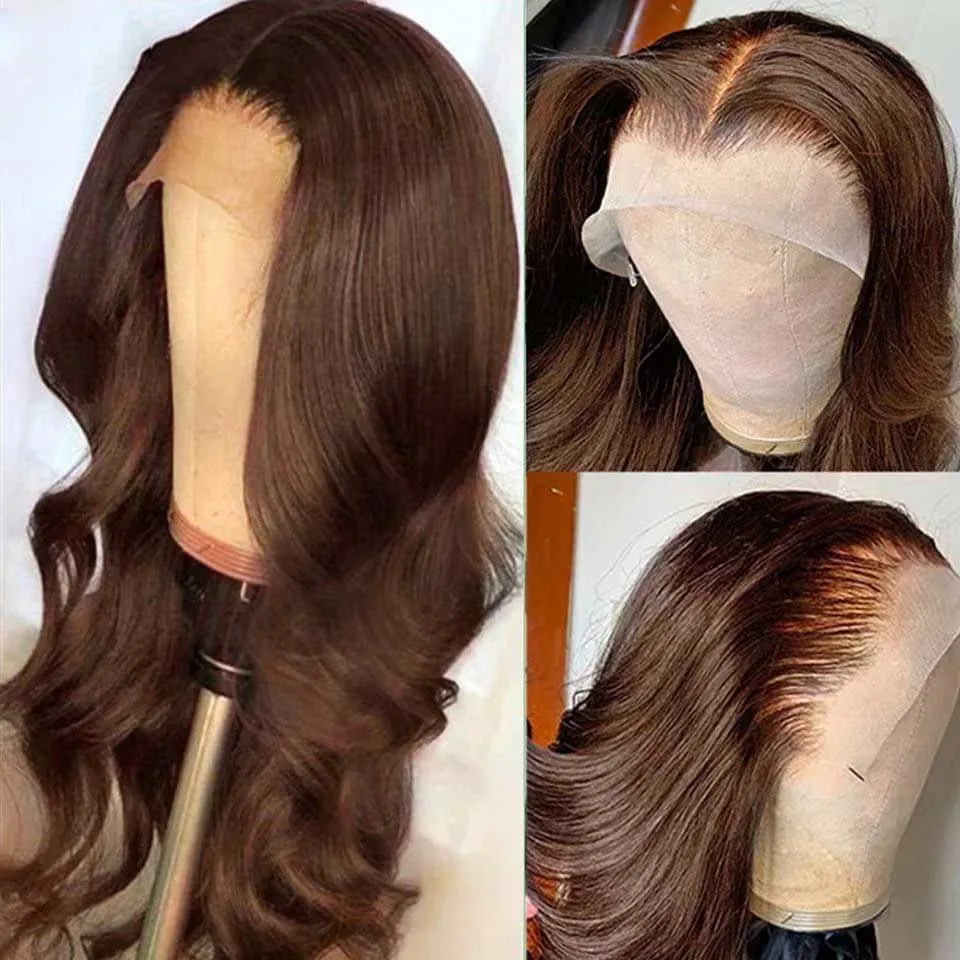 Luxurious 32 Inch Water Wave 13x4 HD Lace Front Wig Similar to Real Human Kinky Curly Hair Perfect Fit For Black Women Closure Wig Transparent Lace Pa
