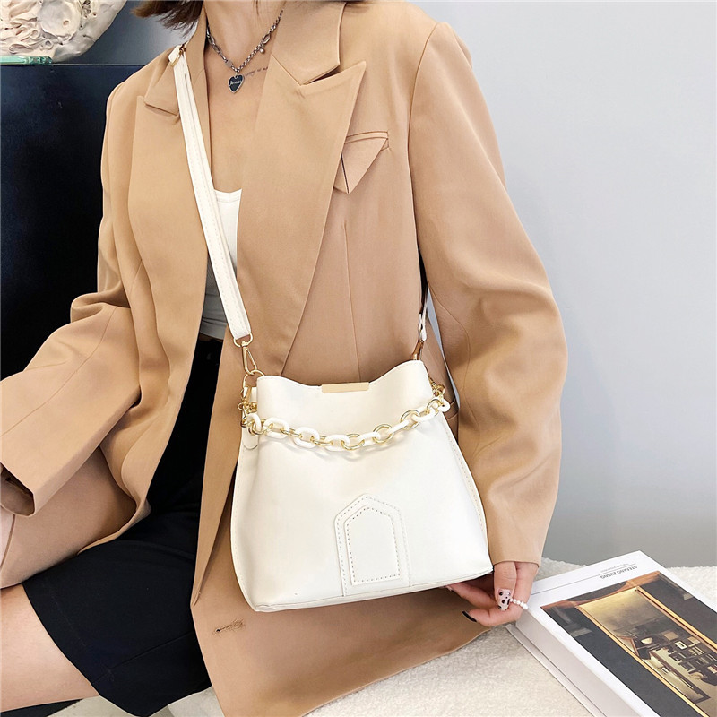 women bucket bag new trend fashion chain portable shoulder bag messenger bag