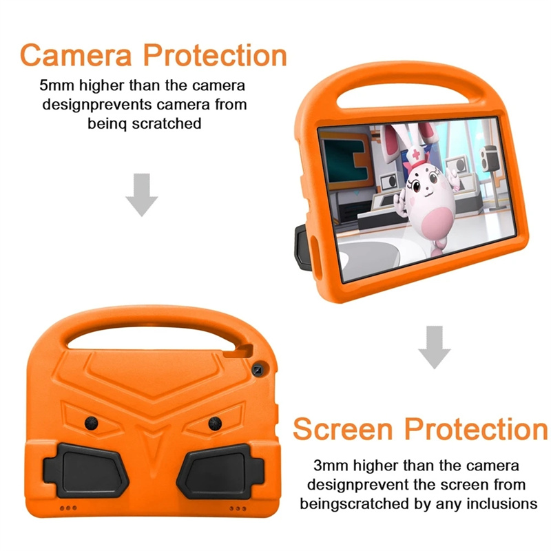 For iPad 10 .9 10.2 9.7 10th 9th 8th 7th 6th Pro 11 2024 Air 5 4 Kids Case Amazon Fire Max 11 HD10 Plus HD8 Plus Fire 11.5 Samsung A9 Plus Hand Holder