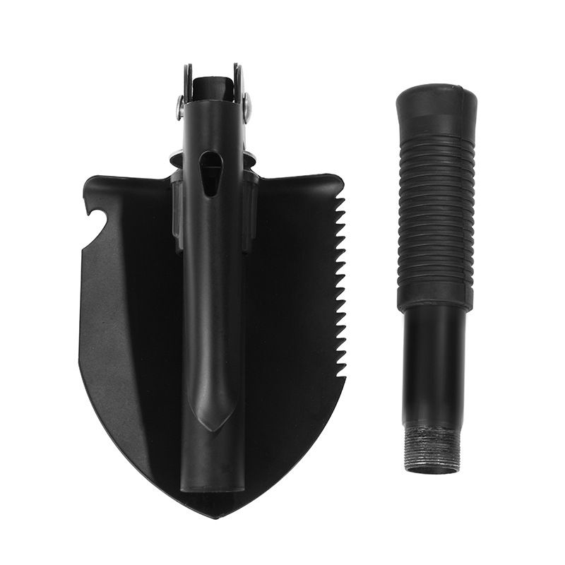 Outdoor portable multi-function camping folding shovel carbon steel tactical garden shovel