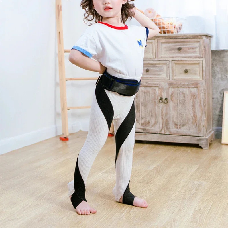 Children Inner Outer Eight Character Babies Leg Foot Walking Posture Correction Straps Portable Correction Belts Shoes Supplies 241230