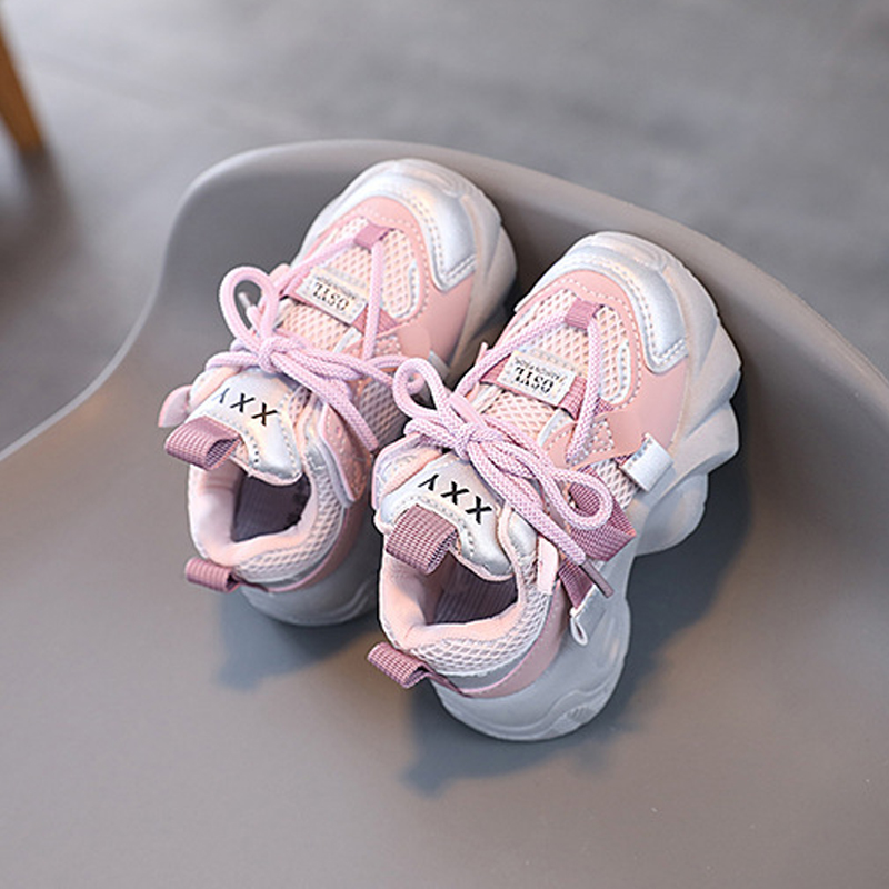 Kids Sneakers Mesh Style Girls Boys Sneakers Soft Soled Non Slip Running Shoes Kidsnest Youth Toddler Shoes Trainers Sizes US9C-US5Y