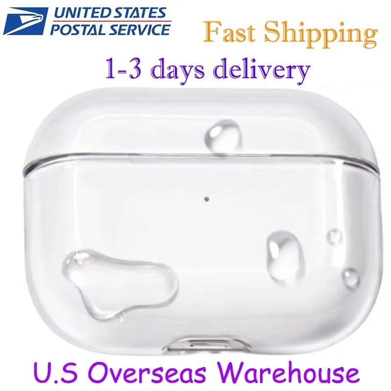 USA Delivery With ANC Pods 4 pro 2 3rd max Headphone Accessories TPU Silicone Protective Wireless Charging Earphone Headphone Cover Case