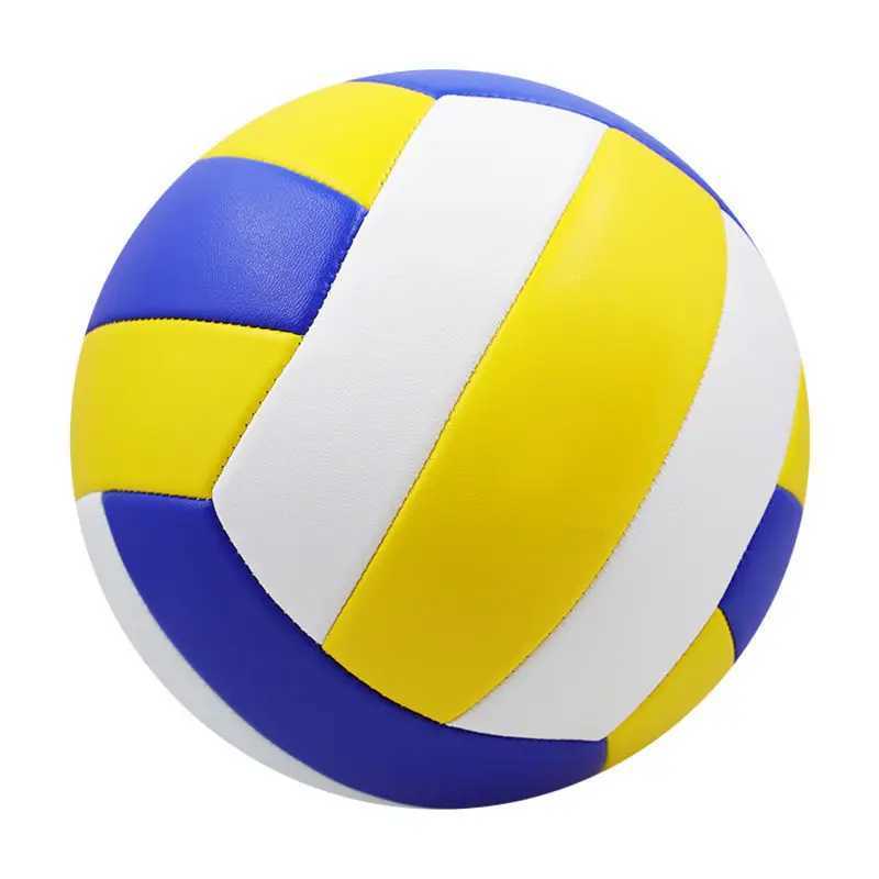 Soft Air Volleyball Beach PVC Machine Sewn Volleyball No.5 Special Ball for Middle School Entrance Examination CompetitionXJ241230