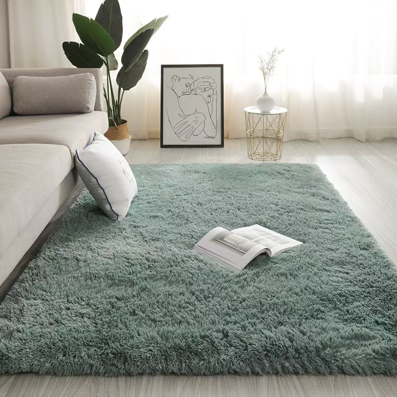 4716-55.7-BB-Beige Minimalist Carpet Comfortable Refreshing Bedroom Rug Easy Care Waterproof Rugs