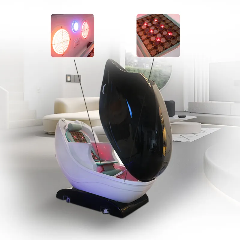 New ozone therapy far infrared spa capsule weight loss slimming far infrared ozone sauna spa pod steam therapy whitening sauna pod for sale