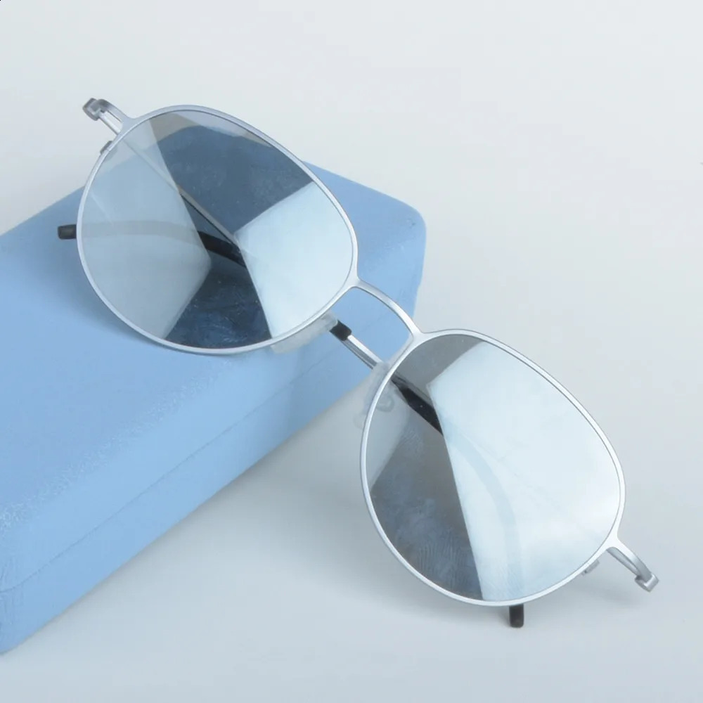 Handmade Polarized Sunglasses Men Oval Round Eyeglasses Outdoors Women Big Face Spectacles Eyewear No Fade Eyewear 241230