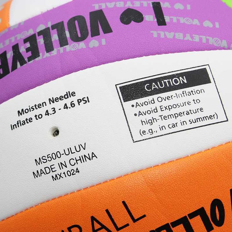 Newest Molten Volleyball Balls Standard Size 5 Soft Touch PU High Quality Indoor Outdoor Sports Training Match Colorful VoleibolXJ241230