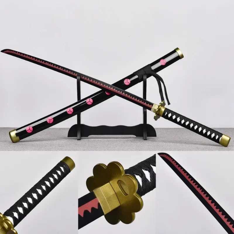 Roronoa Zoro Katana Swordwood Ninja Blade Bleach Life Size Japanese Anime Sarai Katana Sword Role Playing Prop He Decorates Y241230