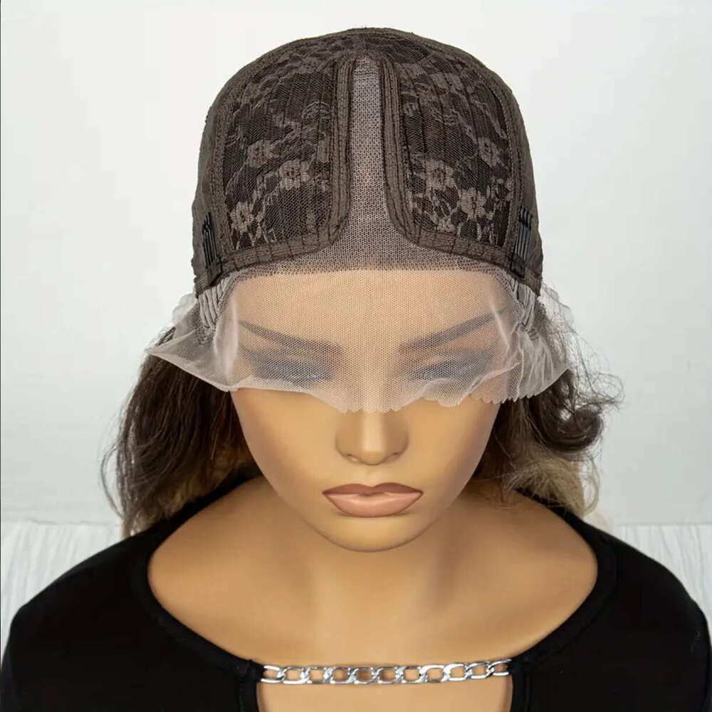 Lace Front Wig Cover T Shape Long Wave 13 * 4 T-Shaped Lace Synthetic Fiber Headband Wig T Part Wig Kq2 Kq2