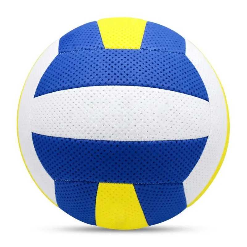 Soft Air Volleyball Beach PVC Machine Sewn Volleyball No.5 Special Ball For Student Competition Standard Volleyball Sports BallsXJ241230