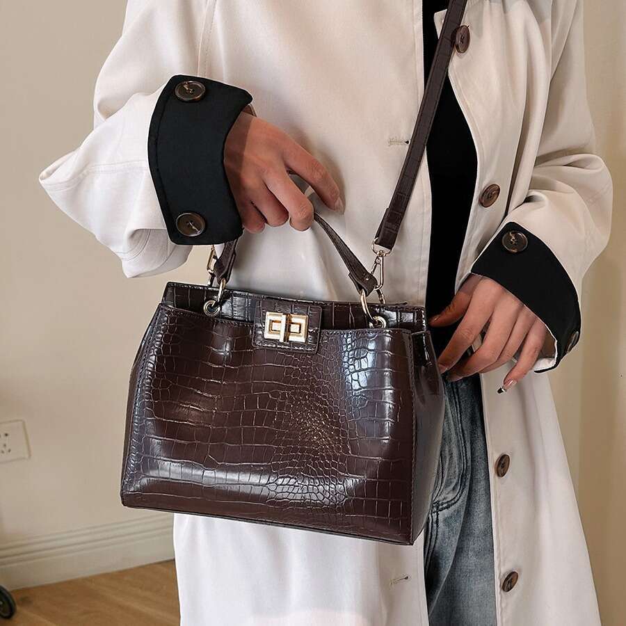 Crowdsourced Design Handheld For Women New Trendy And Fashionable Shoulder Bag, Western Style Crossbody Bags