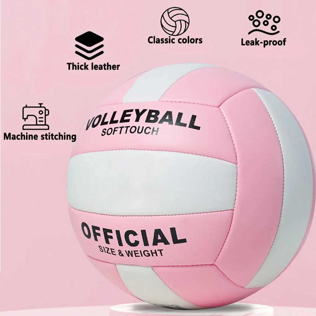 Non-toxic Experience Ultimate Volleyball No.5 Soft Touch Volleyball For Sport Training Professionals For Outdoor Indoor TrainingXJ241230