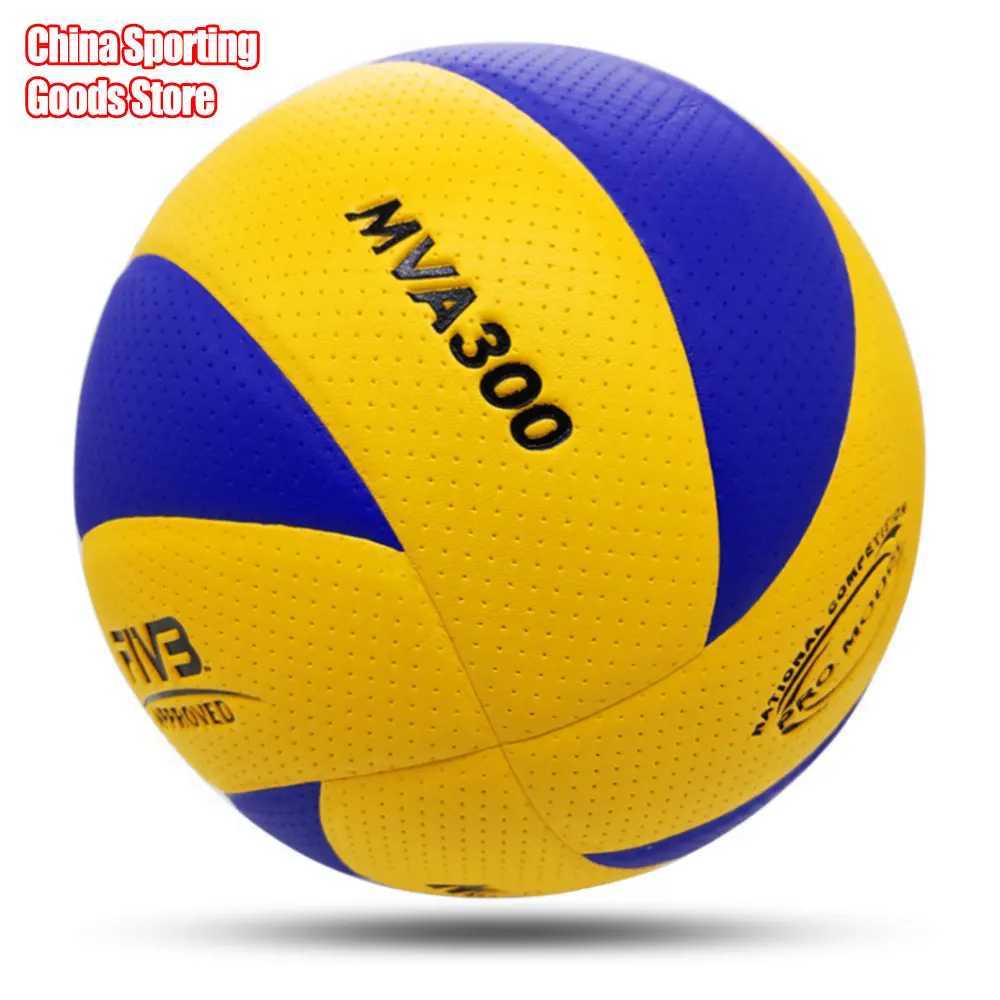 Boy Christmas Gift Volleyball ballModel200/300 Super Hard Fiber Brand Competition Size 5Optional Pump + Needle + Net BagXJ241230