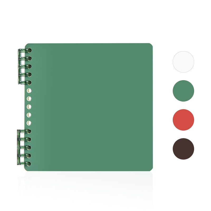 High Contour Square Flipped Top Loose-Leaf Notebookin Horizontal Format