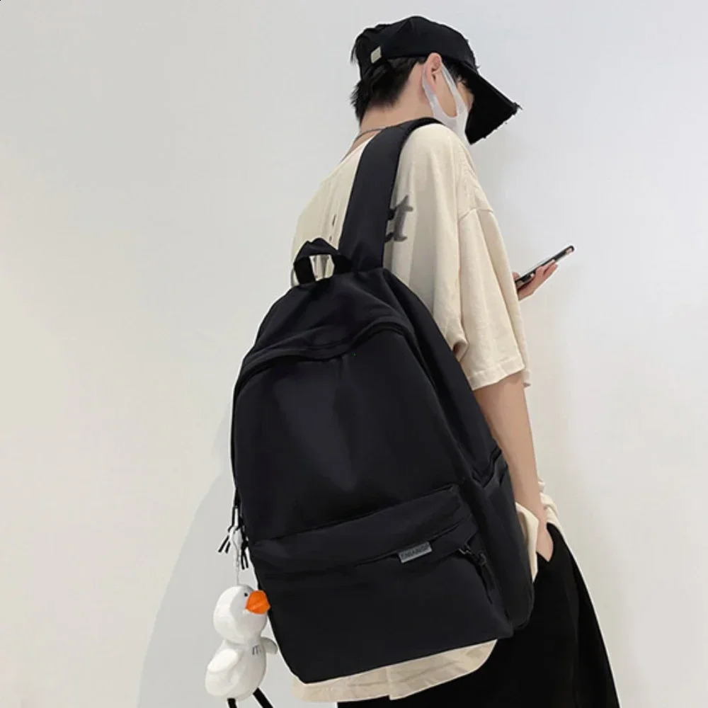 Creative Waterproof Teenage Nylon Book Bag Large Capacity Backpack Fashion Students School Bag Boys Girls Travel 241230