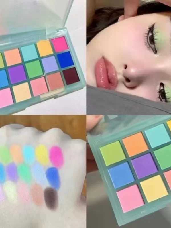 15 Colors aron Eyeshadow Palette Color Matte Makeup Smoky Eyeshadow Palette Sheer Color Longlasting Waterproof Wholesale MakeXJ241230