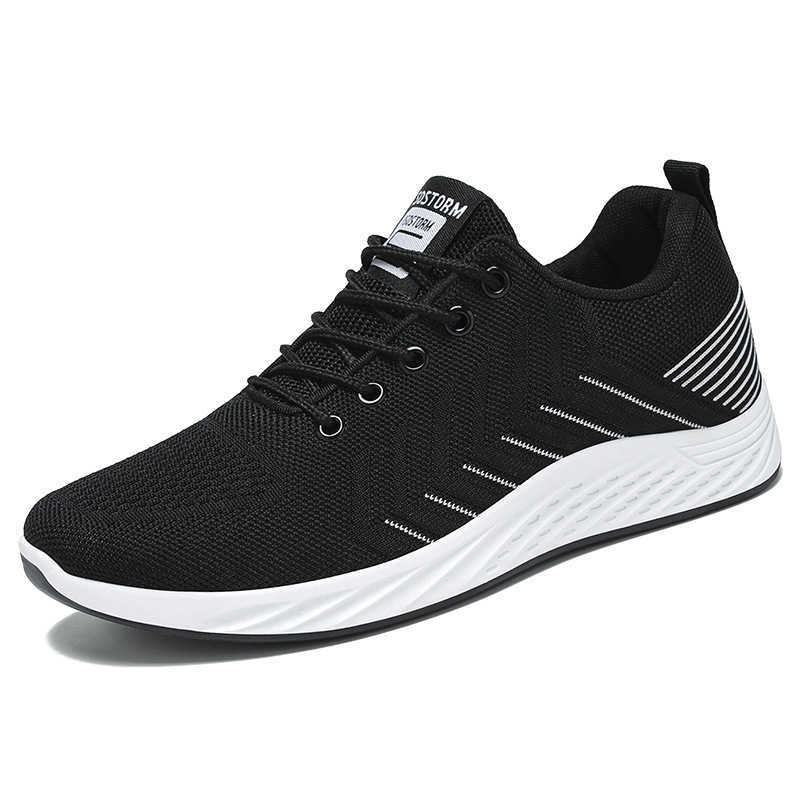 Mens Shoes New Mens Shoes Large Korean Trendy Soft Sole Casual Shoes Breathable Sports Shoes Mens