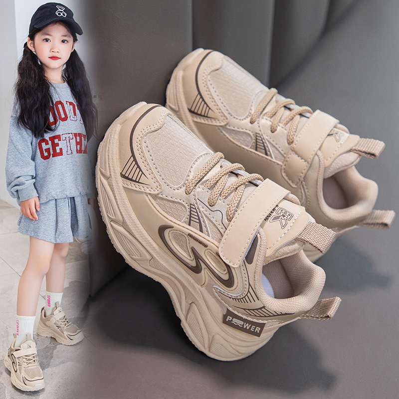 Kids Four Seasons Sneakers Girls School Toddler Casual Shoes Outdoor Breathable Running Shoes Kidsnest Light Soft Tennis Non-slip Children Boys Shoes 