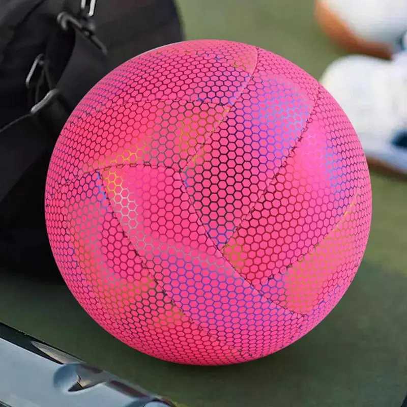 Luminous Volleyball Reflective Volleyball Glow-in-the-Dark Volleyball Beach Volleyball Sports Ball Nighttime Training VolleyballXJ241230