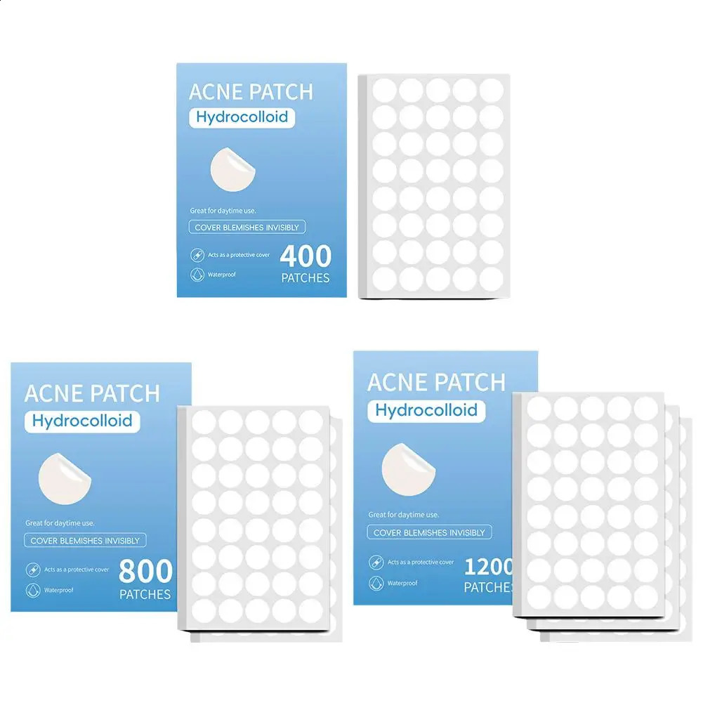 4008001200pcs Face Skin Care Acne Pimple Patch Invisible Professional Healing Absorbing Spot Sticker Covering For Men Women 241230