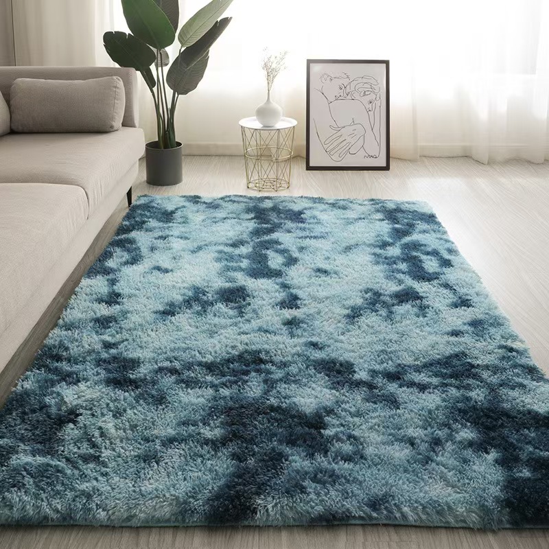 4716-55.7-BB-Beige Minimalist Carpet Comfortable Refreshing Bedroom Rug Easy Care Waterproof Rugs
