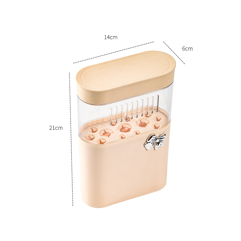 Elegant Transparent Makeup Tool Storage Case Spacious Drawer Unit for Lipsticks & Eyeshadow Palettes