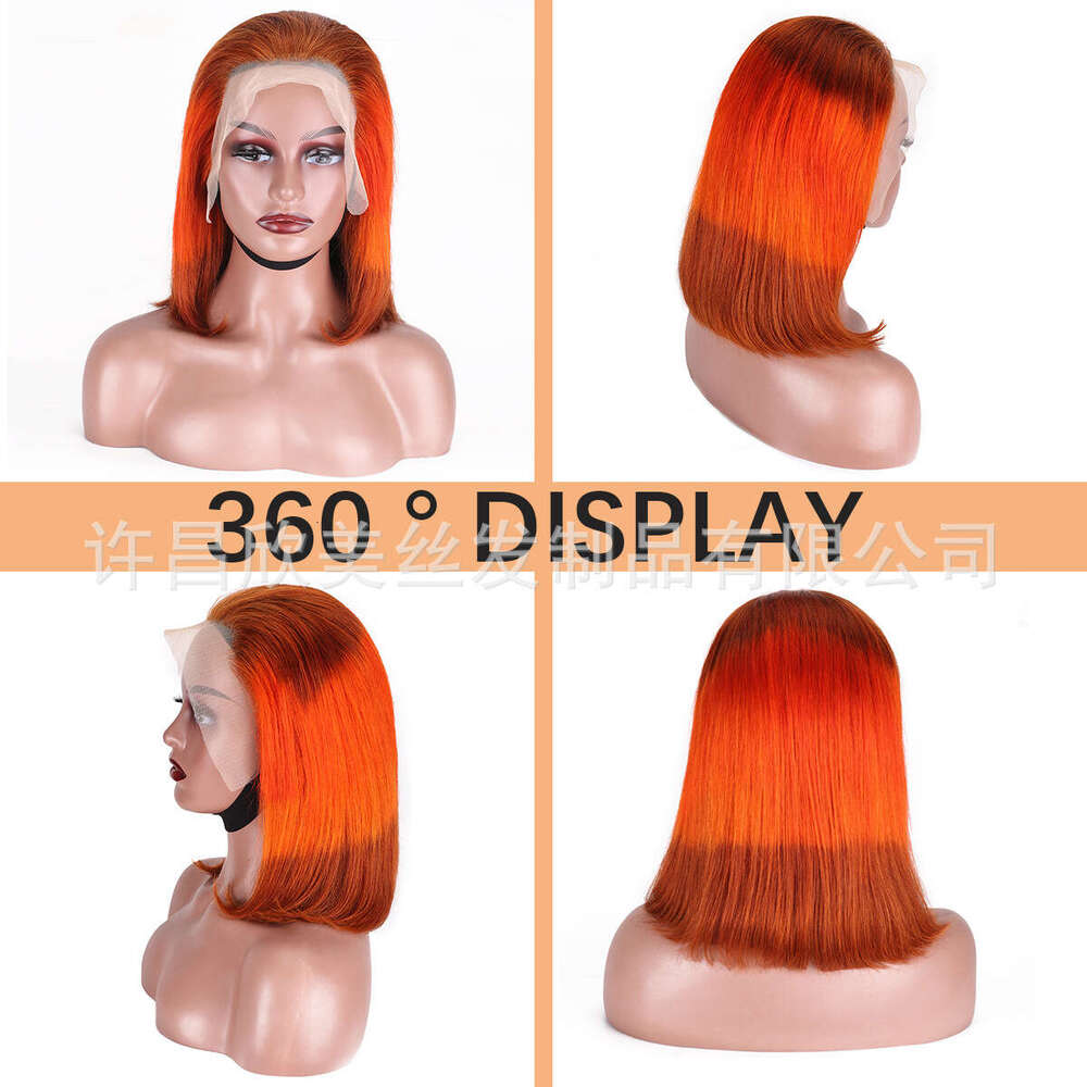 Lace Front Wig Cover T Shape Human Front Lace Xuchang Real Female Full Head Long Hair Wig Kq2 Kq2