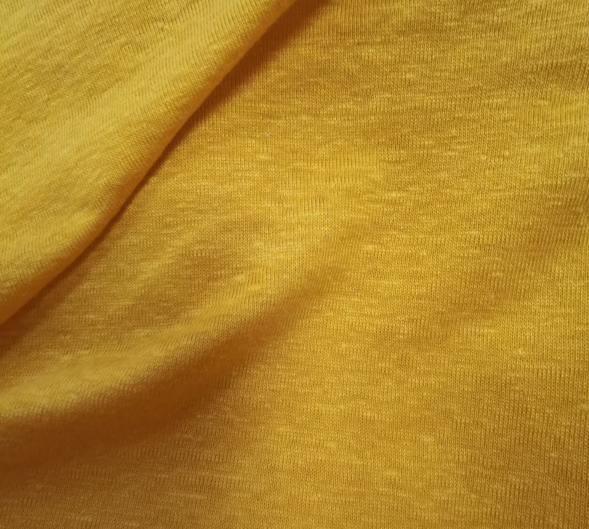 Lightweight natural sweat resistant 21s cotton and en frame plain color single-sided knitted T-shirt cardigan fashion fabric L366D-165