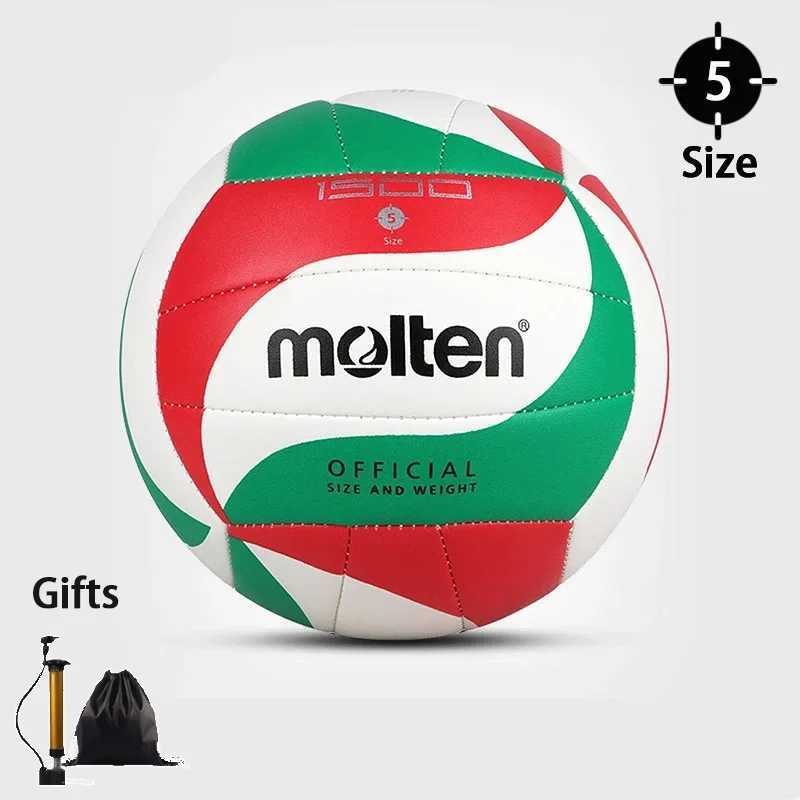 Molten Size 4/5 Standard Volleyball Soft Touch Match Training Outdoor Indoor Volleyballs Youth Adults Women Beach Balls V5M1500XJ241230