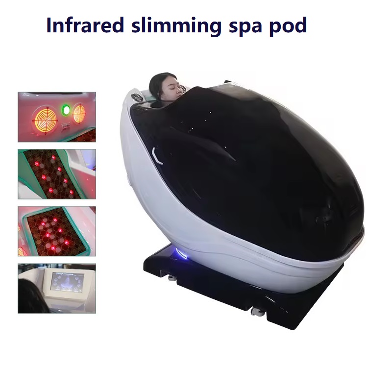 New ozone therapy far infrared spa capsule weight loss slimming far infrared ozone sauna spa pod steam therapy whitening sauna pod for sale