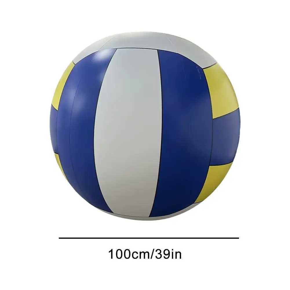 New Giant PVC Inflatable Beach Volleyball Big Football Outdoor Grass Ball Fun Sports Meeting Ball Team Building Beach VolleyballXJ241230
