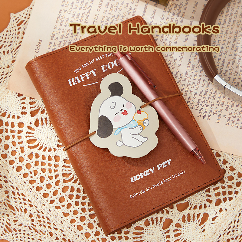 Organize Your Thoughts with This Spacious Horizontal Loose-Leaf Flip Notebook in Square Shape