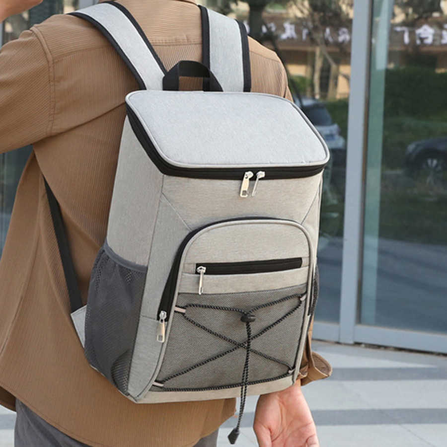 Picnic Bag Fresh-keeping Cold Insulation Camping Backpack Large Capacity Multifunctional Waterproof Outdoor Picnic Insulation Bag 240920