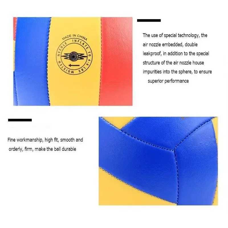 Volleyball Professional Competition PVC Volleyball Size 4 5 For Beach Outdoor Camping Volleyball Indoor Game Ball Training BallsXJ241230