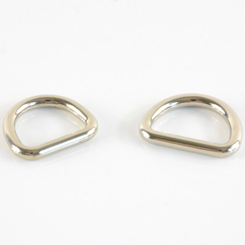 Forged 25mm Welded Metal D Ring Buckle For Bag