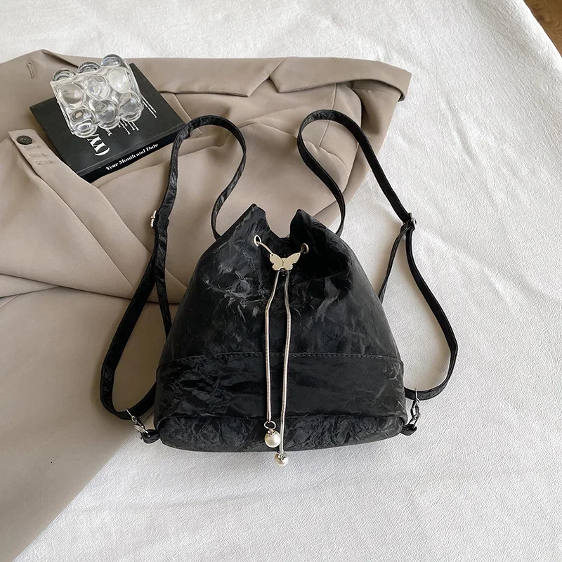 Women's Shoulder High Sense Versatile Foreign Style Underarm Bucket Bag